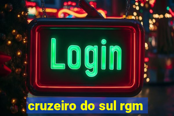 cruzeiro do sul rgm